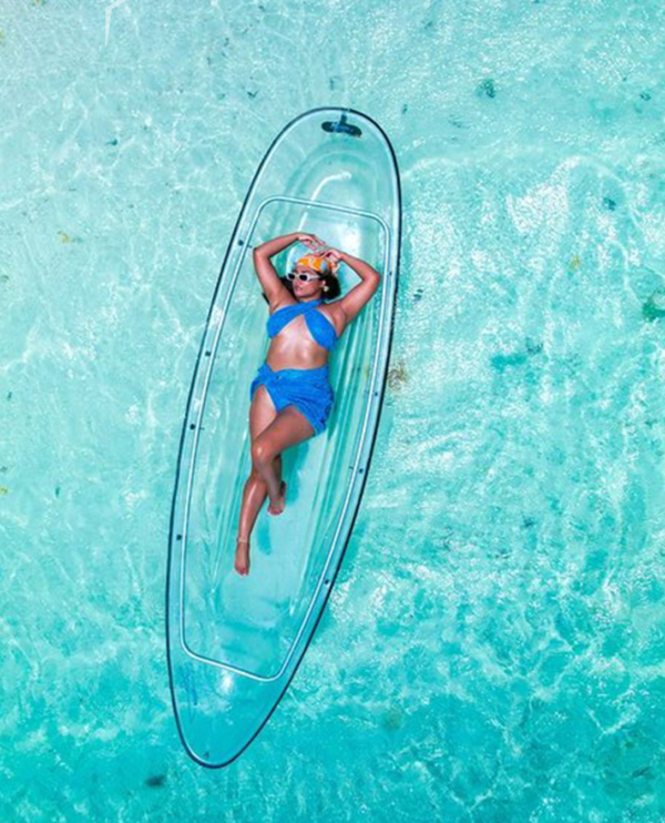 Clear Kayak